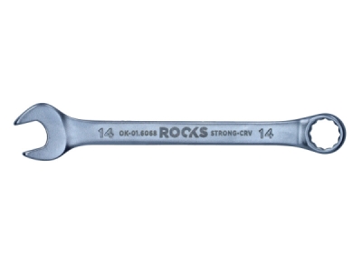 Rooks kombinationsnøgle 14 mm – 12-sidet, forskærmet overflade