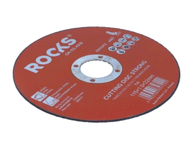 ROOKS skæreskive INOX Strong T41 – 115 x 1,0 x 22,2 mm (AWA60), 50 stk. i enkelt emballage
