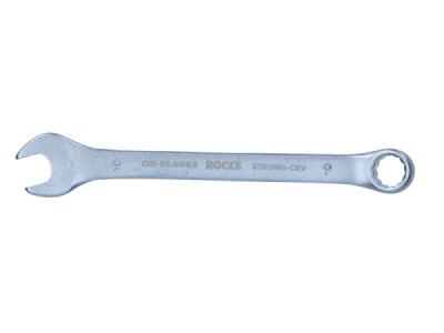 ROOKS kombinationsnøgle 9 mm – 12-kant, 15° bøjet hoved og Rooks Corner Protect