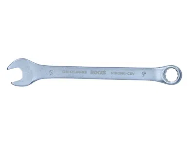 ROOKS kombinationsnøgle 9 mm – 12-kant, 15° bøjet hoved og Rooks Corner Protect
