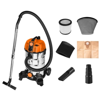 Industriel støvsuger 1600W, 35 L tank – 04-739