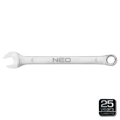 Fladringsnøgle 6 x 100 mm – CRV stål, DIN 3113
