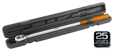 Momentnøgle 1/2" – 2-vejs, 60-330 Nm (72-tands ratchet) med kalibreringscertifikat