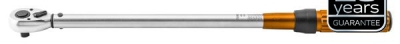 Momentnøgle 1/2" – 2-vejs, 60-330 Nm (72-tands ratchet) med kalibreringscertifikat