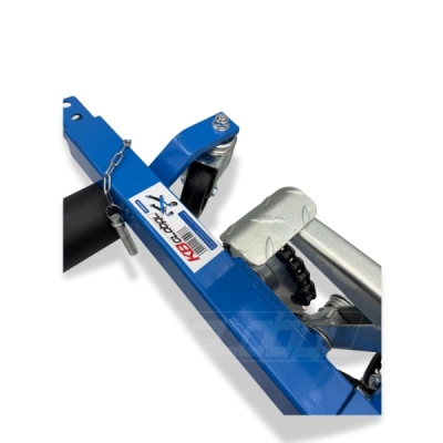 KB Global hjultræk/trolley til bugsering og løft af bilhjul – justerbar 31,5–71 cm, 750 kg pr. rulle