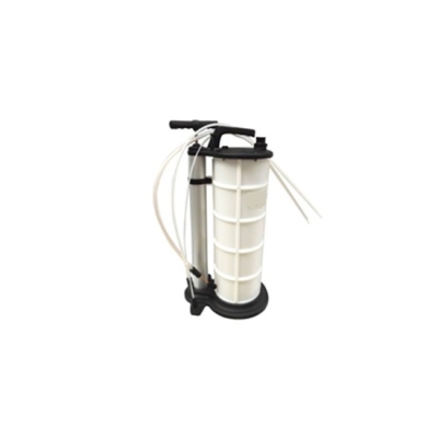 Væske- og olieudtrækker med håndpumpe og 9-liters tank