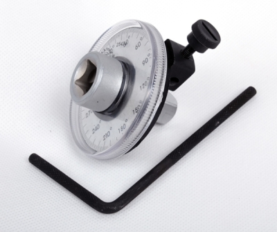 Dynamometrisk momentnøgle med vinkelmåler (protraktor) 0–360°