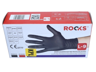 Garage Black nitrilhandsker str. L – 100 stk.