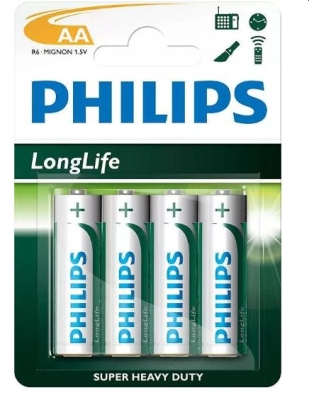 AA Longlife Batteri R6LL, 4 stk.