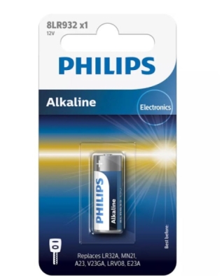 8LR932 12,0V Alkaline Batteri (LR23A / 8LR23), 1 stk.
