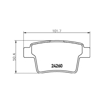 Bremseklodser HELLA PAGID T1534N