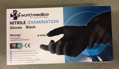 Nitril handsker X-large 180 stk æske (Nedsat i pris*)