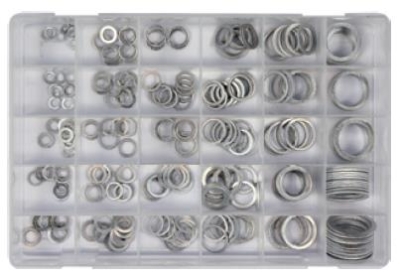 Alu-ringe i sortiment (300 stk.)