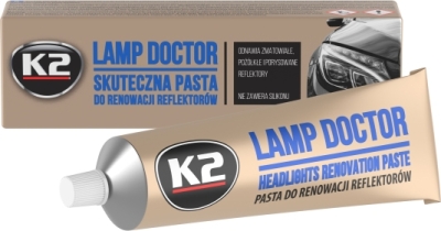 K2 Lamp Doctor genopbygningspasta til forlygter – 60 g