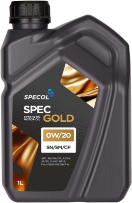 SPEC GOLD 0W-20 motorolie – 1 liter