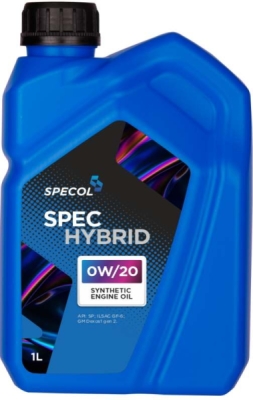 SPEC Hybrid 0W-20 motorolie 1 liter