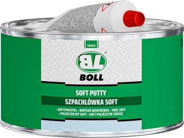 BOLL blød polyesterspartel 1,8 kg – lysegrå