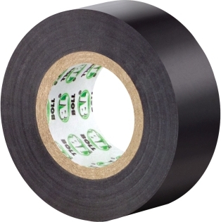 BOLL sort isoleringstape 19 mm x 10 m