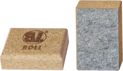 Slibeklods i naturkork med filt 110 x 65 mm