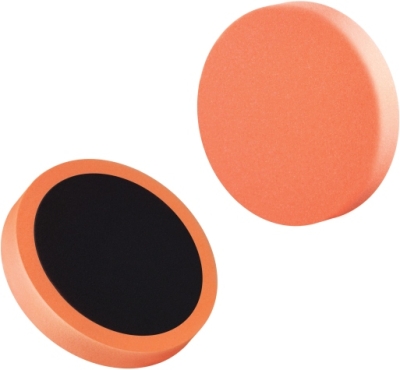 Polersvamp Ø150 x 25 mm – orange, medium