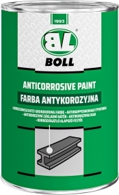 BOLL rustbeskyttende primer 1 liter – teglrød mat