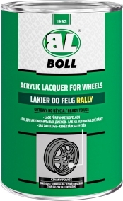 BOLL akryllak til fælge – blank sort, 1 liter