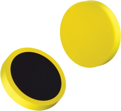 Polersvamp 150 x 25 mm – gul, medium hård