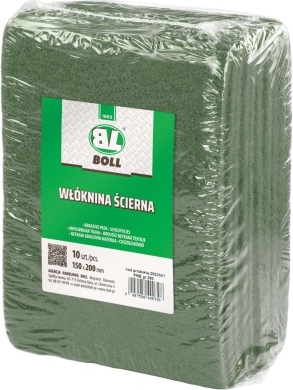 Fin grøn slibefilt 150 x 200 mm – korn 280