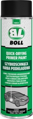 Hurtigtørrende akrylprimer – sort, 500 ml