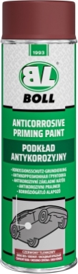 BOLL korrosionsbeskyttende primer på spray – mat teglrød, 500 ml
