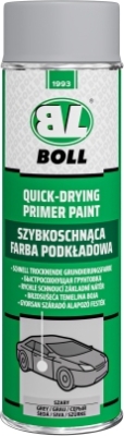 Hurtigtørrende akrylprimer i spray – grå, 500 ml