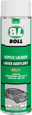 BOLL Akryllak Spray – Blank Rallyhvid 500 ml