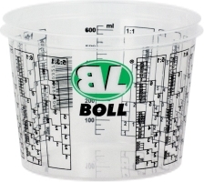 BOLL transparent målebæger med graduering – 650 ml