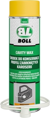 Professionel hulrumsbeskyttelse – ravfarvet voks, 500 ml