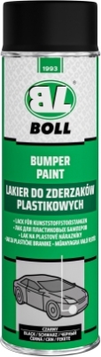 BOLL akryllak til plastkofanger – sort spray, 500 ml
