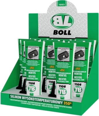 BOLL højtemperatursilikone sort 80 ml – 11 stk.