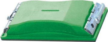 Ergonomisk slibeklods i plast – 212 x 105 mm