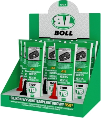 Højtemperatursilikone 80 ml – assorteret sæt med 11 stk.