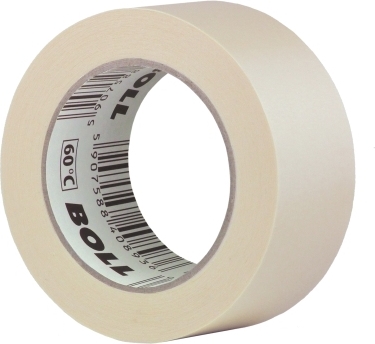 BOLL malertape 50 mm x 50 m – varmebestandig op til 60 °C