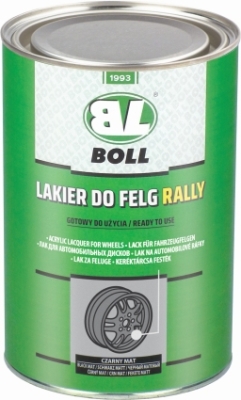 BOLL akryllak til fælge – mat sort, 1 liter
