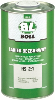 HS 2K klarlak 2:1 – 1 liter