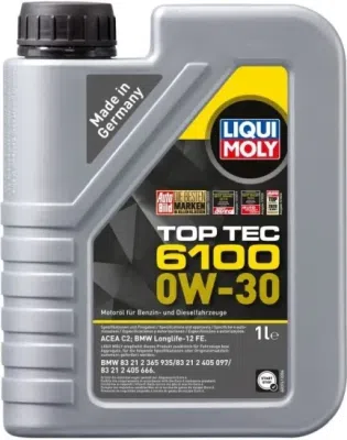 Top Tec 6100 0W-30 motorolie – 1 liter