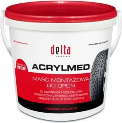 Delta Rød Dækmonteringspasta 4 kg