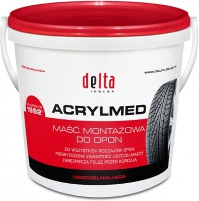 Delta Rød Dækmonteringspasta 4 kg