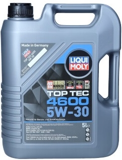 LIQUI MOLY Top Tec 4600 5W-30 motorolie – 5 liter