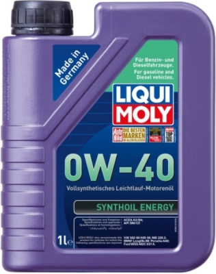 Synthoil Energy 0W-40 fuldsyntetisk motorolie – 1 liter