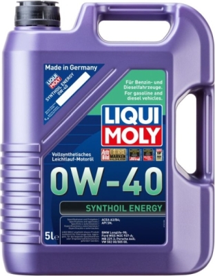 Synthoil Energy 0W-40 motorolie – 5 liter