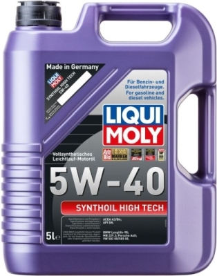 Synthoil High Tech 5W-40 motorolie – 5 liter