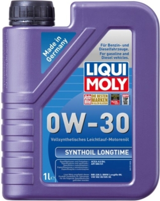 Synthoil Longtime 0W-30 motorolie – 1 liter