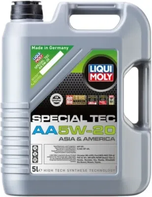 Special Tec AA 5W-20 syntetisk motorolie – 5 liter